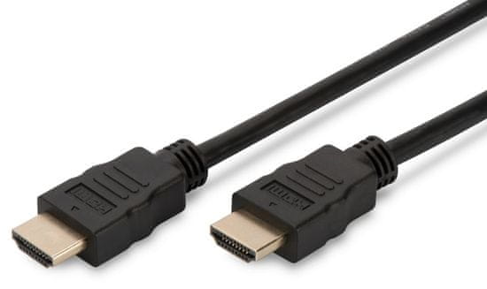 Digitus HDMI mrežni kabel 5m Digitus crn High Speed