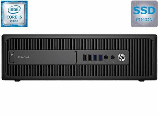 HP stolno računalo 800 EliteDesk SFF G2 i5-6500/8GB/256GB/IntelHD/Win10P (X6T28EA)