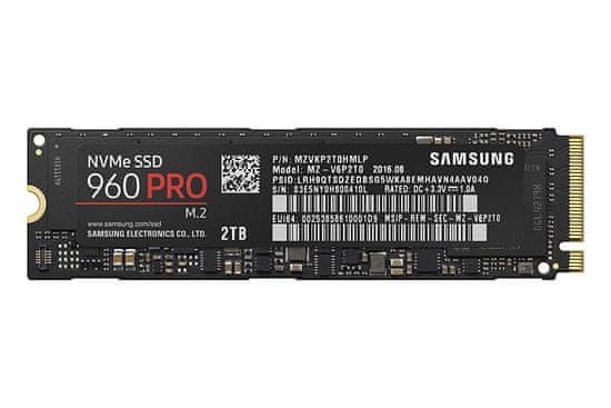 Samsung SSD disk 960 PRO NVMe, 2TB M.2
