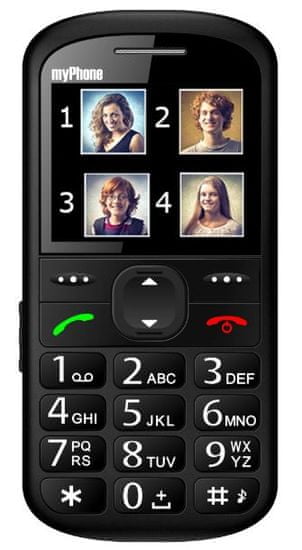 myPhone  GSM mobilni telefon Halo 2, crni