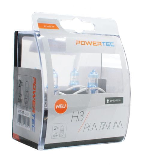 PowerTech žarulje Platinum +130% (2xH3)