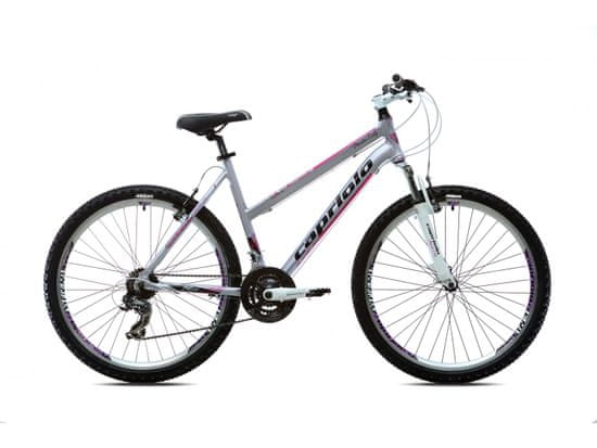 Capriolo brdski bicikl MTB Monitor FS Lady 19, bijelo-rozi
