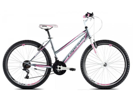 Capriolo brdski bicikl MTB Passion Lady 19, sivo-rozi