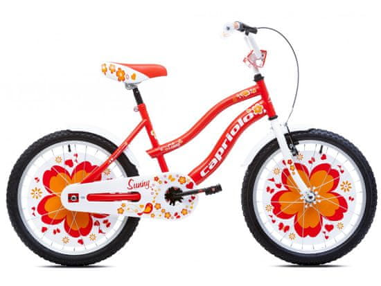 Capriolo dječji bicikl BMX Sunny 6–8, crveni