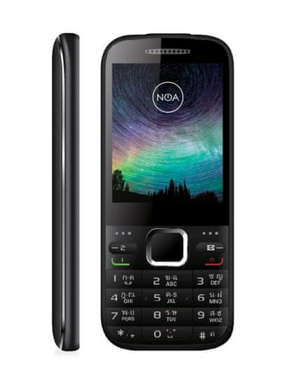 NOA GSM telefon Core Swing, 3G, crni