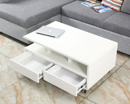 klupski stol Jena OS171, bijeli