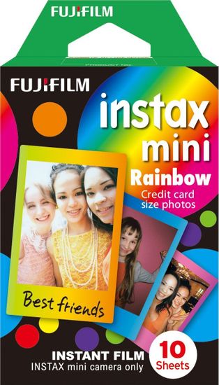 FujiFilm mini papir Instax, Rainbow okvir, 10/1