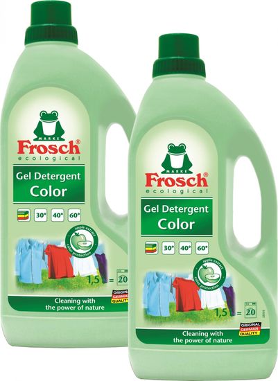 Frosch EKO gel za pranje rublja u boji 2x1,5 l