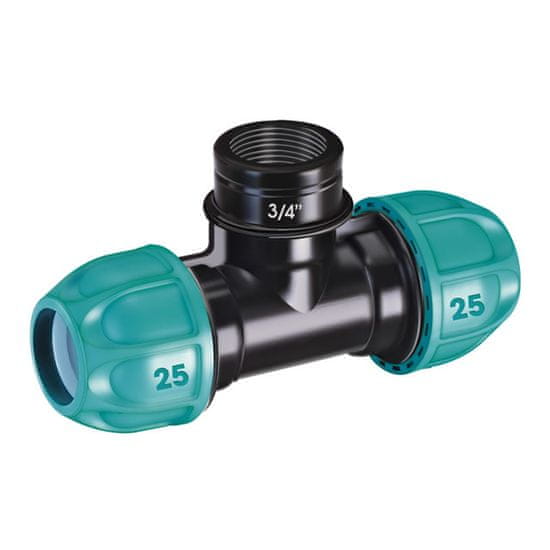 Claber T-priključak s navojem 3/4"–3/4" (90418)