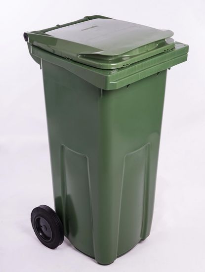 J.A.D. TOOLS kanta za otpad 120 l, zelena plastika