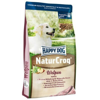 Happy Dog suha hrana za štence NaturCroq Welpen, 15 kg