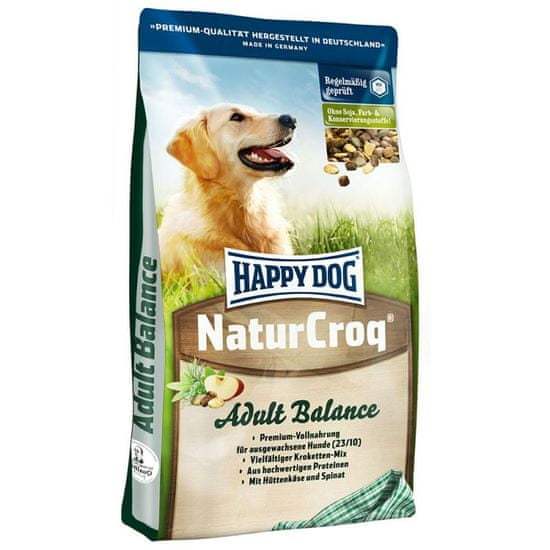 Happy Dog suha hrana za odrasle pse NaturCroq Balance, 15 kg