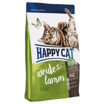 Happy Cat suha hrana za odrasle mačke Adult, janjetina, 10 kg