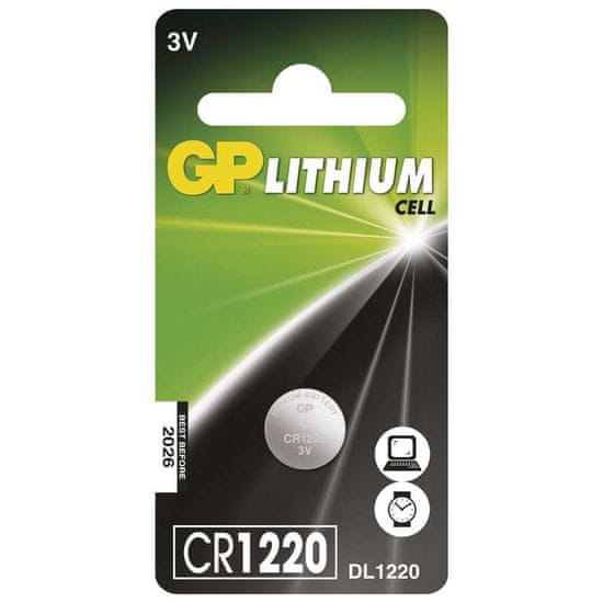 GP baterija CR1220, 1 kom
