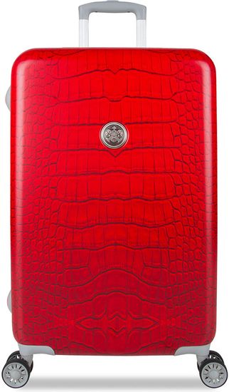 SuitSuit putni kovčeg Red Diamond Crocodile, M, crveni