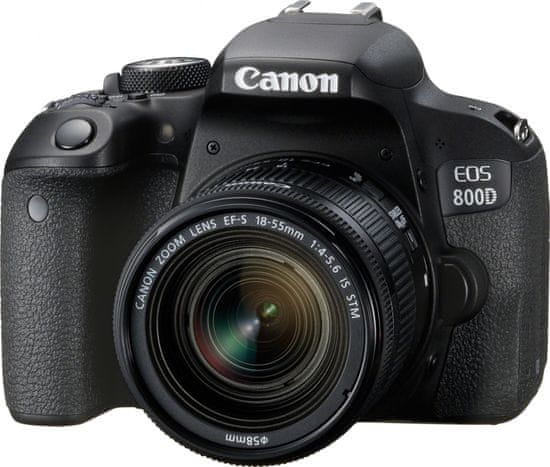 Canon zrcalno refleksni fotoaparat EOS 800D + 18-55 IS