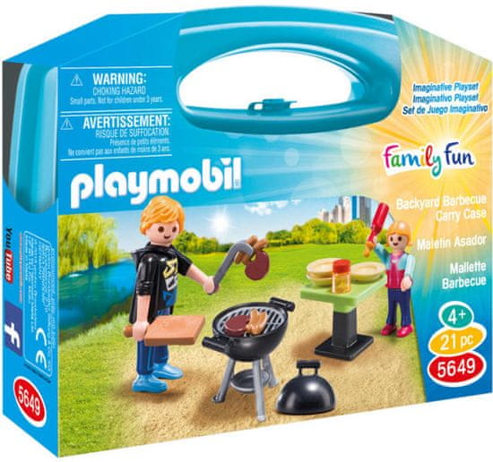 Playmobil 5649 Prijenosna kutija - Vrtni roštilj