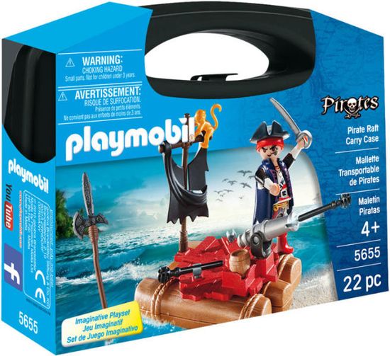 Playmobil 5655 Kovček s gusarskim splavom