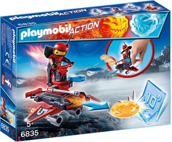 Playmobil 6832 Firebot s letjelicom