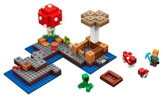 LEGO Minecraft 21129 Otok gljiva