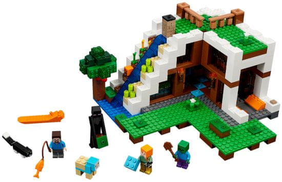 LEGO Minecraft 21134 Podnožje vodopada