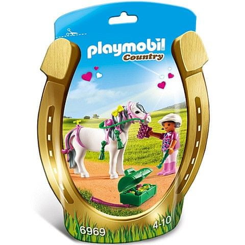 Playmobil Jahačica i poni sa srcima (6969)