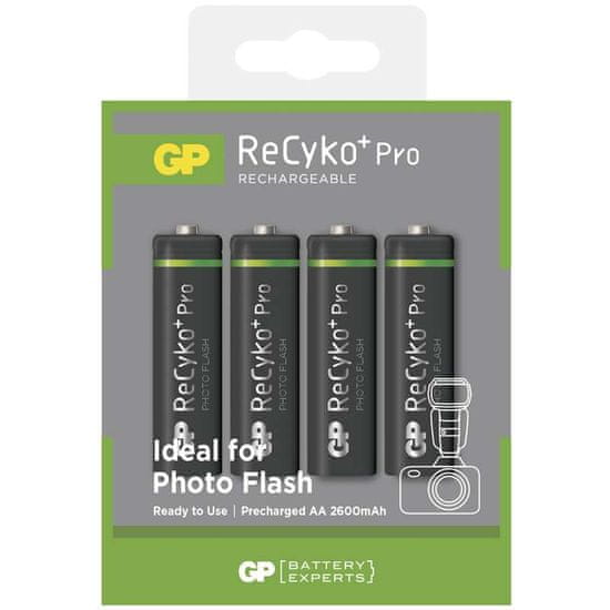 GP punjiva baterija ReCyko+ Pro Photo Flash HR6 (AA), 4 komada