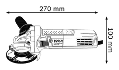 BOSCH Professional kutna brusilica GWS 750-115 (0601394000)