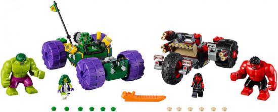 LEGO Super Heroes 76078 Hulk protiv Red Hulka
