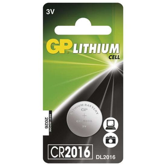 GP baterija Lithium CR2016 1BL 3V, 1 kom