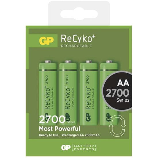 GP baterije NiMH AA 2600 mAh 4 kom