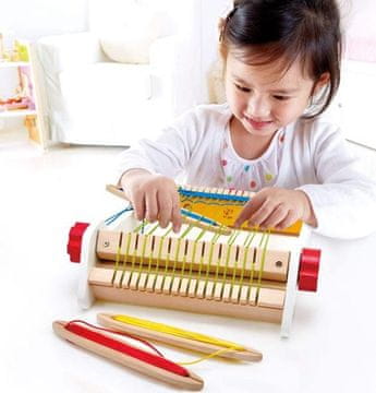 Hape moj prvi tkalački stroj