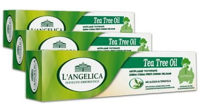 L'Angelica biljna pasta za zube čajevac, 75 ml, 3 komada