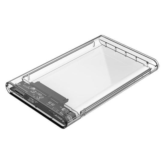 Orico vanjsko kućište za HDD/SSD diskove 6,35cm (2,5"), transparentno