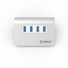 Orico USB 3.0 razdjelnik, 4 ulaza (M3H4-V1-SV)