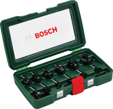 Bosch 12-dijelni set karbidnih rezača, drška Ø 8 mm (2607019466)