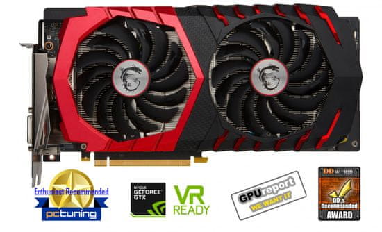 MSI GeForce GTX 1060 GAMING X 6G, 6GB GDDR5 (GTX 1060 GAMING X 6G)