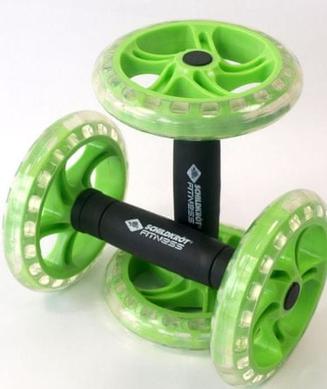Schildkröt kotači za vježbanje Fitness Dual Roller