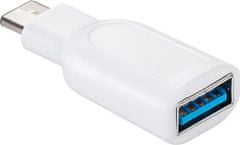 Goobay adapter USB-C - USB 3.0, bijeli