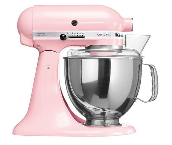 KitchenAid kuhinjski robot Artisan 5KSM175PSESP, Silky Pink