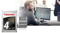TOSHIBA tvrdi disk N300 za NAS/video nadzor, 4TB (HDWQ140UZSVA)