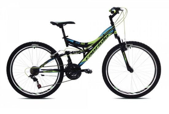 Capriolo brdski bicikl MTB CTX260 16, crno-plavi