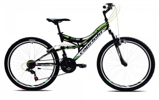 Capriolo brdski bicikl MTB CTX260 16, crno-zeleni