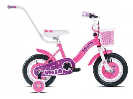 Capriolo dječji bicikl BMX Viola 12, rozi