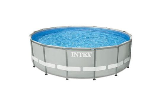Intex bazen Ultra Frame Set 488 x 122 cm, s kartonskom pumpom, ljestvama, podlogom, presvlakom (28322NP)