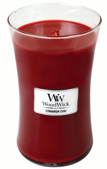 Woodwick svijeća Large Cinnamon Chai (93104)