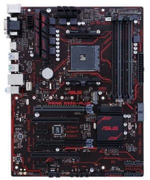 ASUS matična ploča PRIME B350-PLUS, DDR4, SATA3, USB3.1Gen2,AM4 ATX