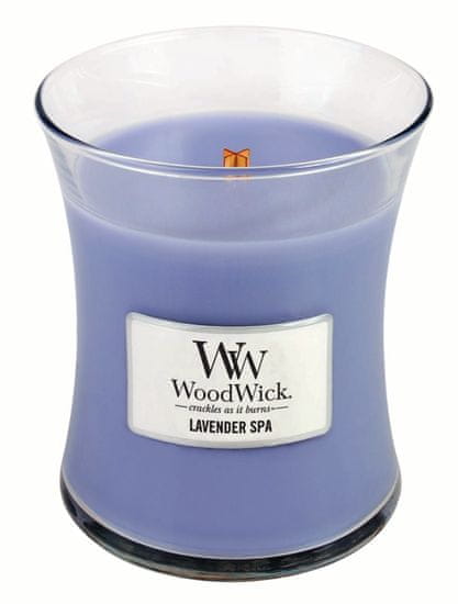 Woodwick srednje velika svijeća Lavender Spa (92492)