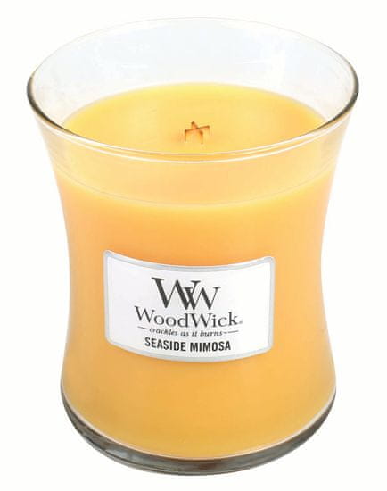 Woodwick srednje velika svijeća Seaside Mimosa (92085)