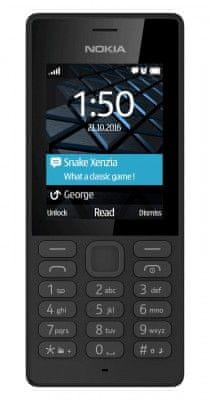 Nokia GSM telefon 150 Dual Sim, crni